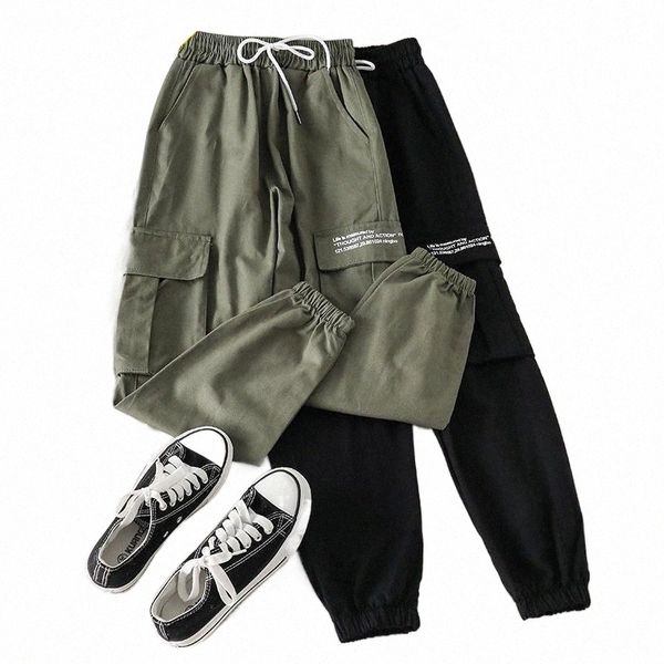 high waist hip elastic pants spring summer 2021 double pocket design trousers causal harem pantalones mujer women's & capris l1en#, Black;white
high waist hip elastic pants spring summer 2021 double pocket design trousers causal harem pantalones mujer women's & capris l1en#, Black;white