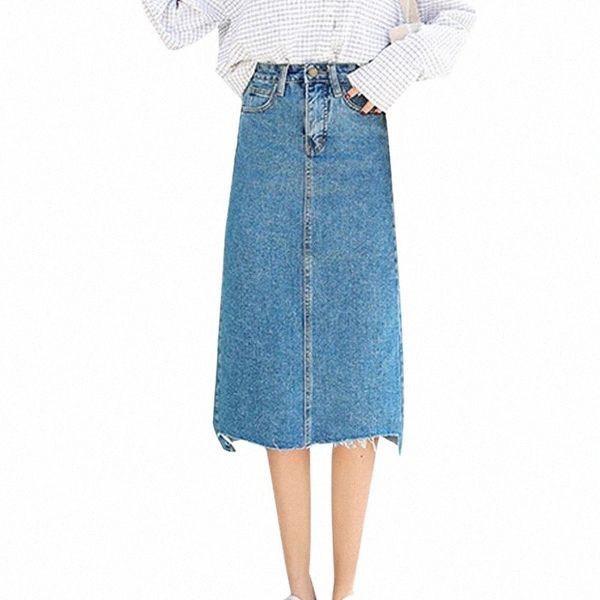 skirts women summer denim skirt high waist solid color pocket jeans ladies long streetwear irregular faldas mujer k3fz#, Black
skirts women summer denim skirt high waist solid color pocket jeans ladies long streetwear irregular faldas mujer k3fz#, Black