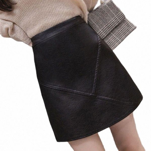 leather skirts women high waist korean vintage a line skirt slash wrap slim fit lady office wear clothes female s- 18l3#, Black
leather skirts women high waist korean vintage a line skirt slash wrap slim fit lady office wear clothes female s- 18l3#, Black