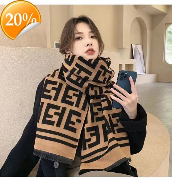 new design scarf autumn and winter f letter thickened imitation cashmere women's korean version east gate versatile long shawl, Blue;gray
new design scarf autumn and winter f letter thickened imitation cashmere women's korean version east gate versatile long shawl, Blue;gray