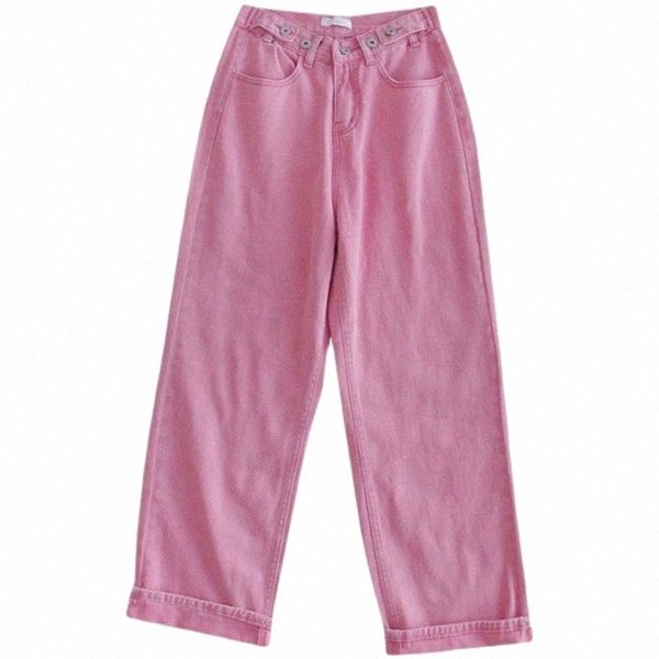 women's pants & capris korean fashion style women denim pink high waist jeans 2021 wide leg button vintage trousers aesthetic streetwea, Black;white
women's pants & capris korean fashion style women denim pink high waist jeans 2021 wide leg button vintage trousers aesthetic streetwea, Black;white