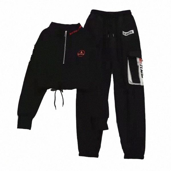 spring autumn pocket cargo pants women two piece streetwear t shirtpants harajuku loose bf style joggers women's & capris c8zp#, Black;white
spring autumn pocket cargo pants women two piece streetwear t shirtpants harajuku loose bf style joggers women's & capris c8zp#, Black;white