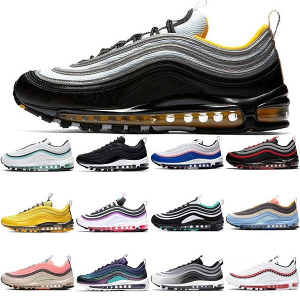 97 bullet running shoes full palm air cushion shoes silver bullet joint 3m reflective sneakers max97s209y, Black
97 bullet running shoes full palm air cushion shoes silver bullet joint 3m reflective sneakers max97s209y, Black