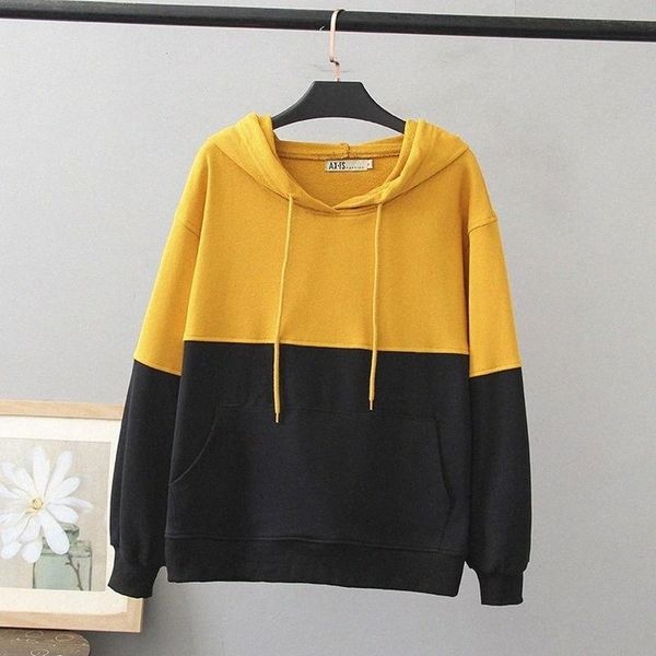 plus size women's long sleeved hooded hoodies patchwork casual a-line pullovers simple outerwear & sweatshirts q7pg#, Black
plus size women's long sleeved hooded hoodies patchwork casual a-line pullovers simple outerwear & sweatshirts q7pg#, Black