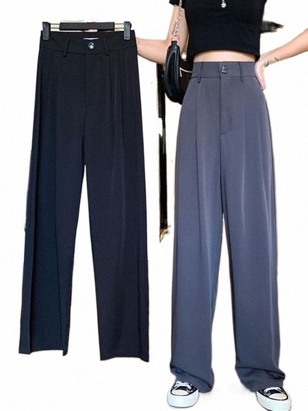 women's pants & capris wide leg fashion spring and autumn clothes 2021 high waist loose suit show thin straight casual w6xq#, Black;white
women's pants & capris wide leg fashion spring and autumn clothes 2021 high waist loose suit show thin straight casual w6xq#, Black;white