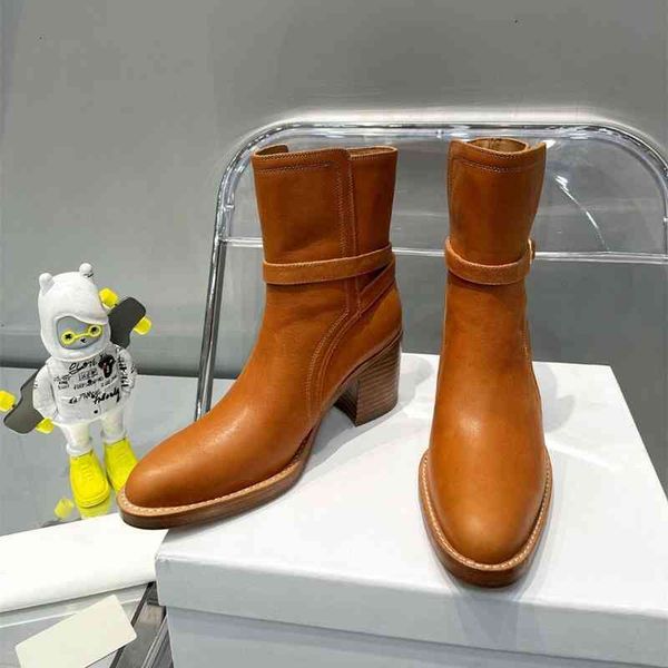 boots short boots women early autumn women's brown short tube leather pointed thick heel british martin, Black
boots short boots women early autumn women's brown short tube leather pointed thick heel british martin, Black