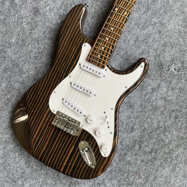 22 quality electric guitar zebra body bridge and single swing guitar support customization in china
22 quality electric guitar zebra body bridge and single swing guitar support customization in china