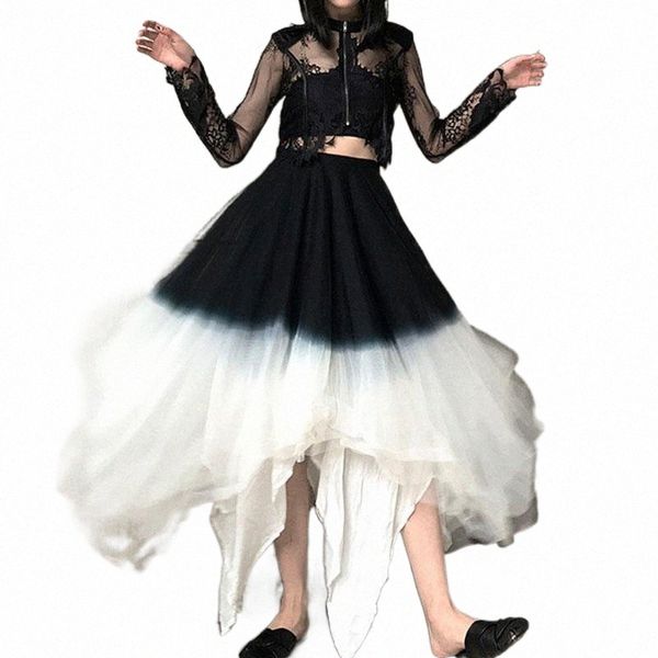 skirts lism 2021 fashion irregular tulle skirt mesh tutu for women spring summer patchwork girls luxury black and white jupe e237#
skirts lism 2021 fashion irregular tulle skirt mesh tutu for women spring summer patchwork girls luxury black and white jupe e237#