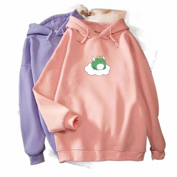 loose hoodies vintage sweatshirt korean oversize women pullover with custom print angel frog women's & sweatshirts j0cj#, Black
loose hoodies vintage sweatshirt korean oversize women pullover with custom print angel frog women's & sweatshirts j0cj#, Black