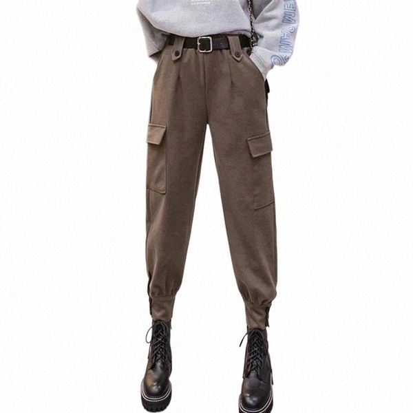 women's pants & capris winter woolen streetwear cargo women harajuku warm cigarette stretch high waist harem trousers gray black khaki, Black;white
women's pants & capris winter woolen streetwear cargo women harajuku warm cigarette stretch high waist harem trousers gray black khaki, Black;white