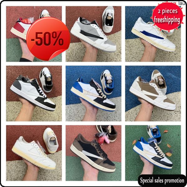 travis scotts x 1 low og ts sp 1s men designer basketball shoes sail dark mocha university red outdoor sneakers without box us13, Black
travis scotts x 1 low og ts sp 1s men designer basketball shoes sail dark mocha university red outdoor sneakers without box us13, Black