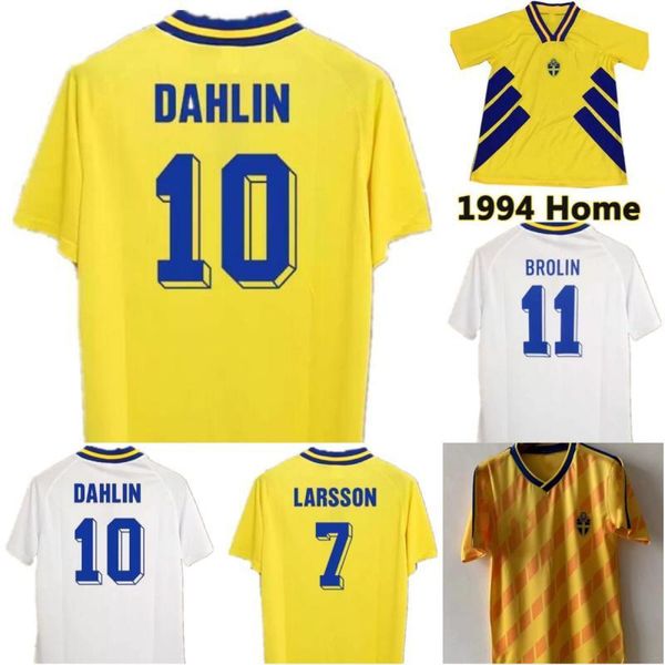 1994 1988 retro soccer jersey mild limpar andersson larsson ingesson ibrahimovic berg svensson classic football shirts calcio dahlin brolin, Black
1994 1988 retro soccer jersey mild limpar andersson larsson ingesson ibrahimovic berg svensson classic football shirts calcio dahlin brolin, Black