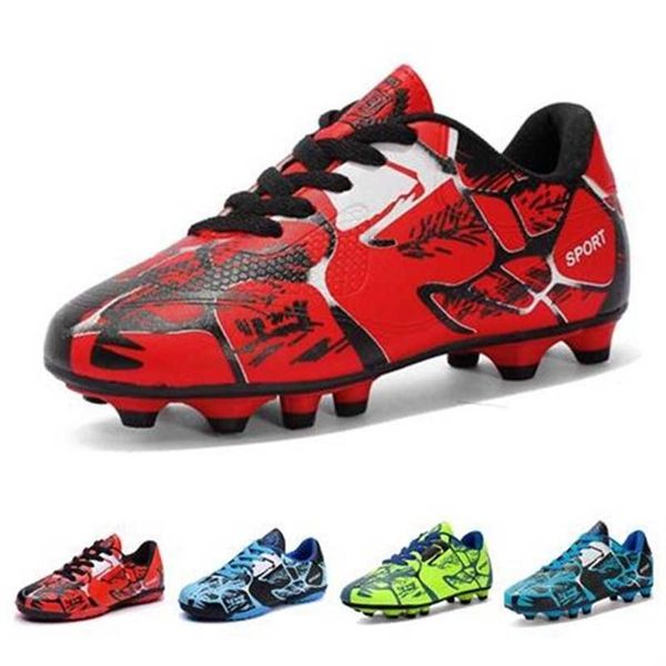 kids sneakers men women soccer cleats girl football boots turf spikes indoor trainers shoes boys chuteira futebol 210819199r, Black;red
kids sneakers men women soccer cleats girl football boots turf spikes indoor trainers shoes boys chuteira futebol 210819199r, Black;red