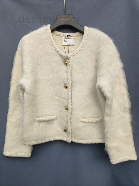 women's knits & tees designer king impression sijia's 2022 autumn and winter new hunting suit lisa same wool mohair short single b, White
women's knits & tees designer king impression sijia's 2022 autumn and winter new hunting suit lisa same wool mohair short single b, White