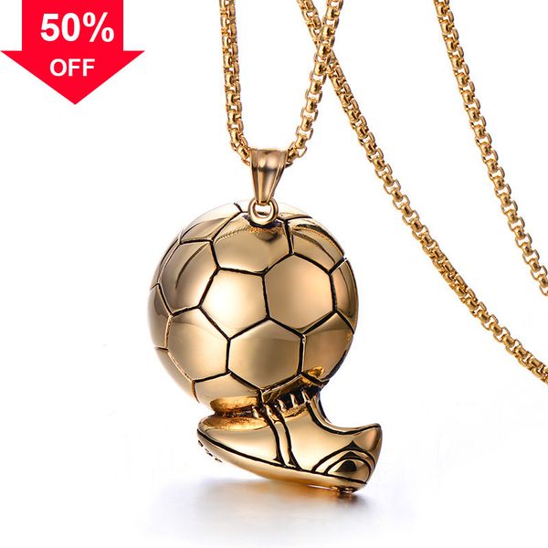designer style necklace birthday christmas stainls steel world cup football fashionable simple titanium sports men's jewelry new, Silver
designer style necklace birthday christmas stainls steel world cup football fashionable simple titanium sports men's jewelry new, Silver