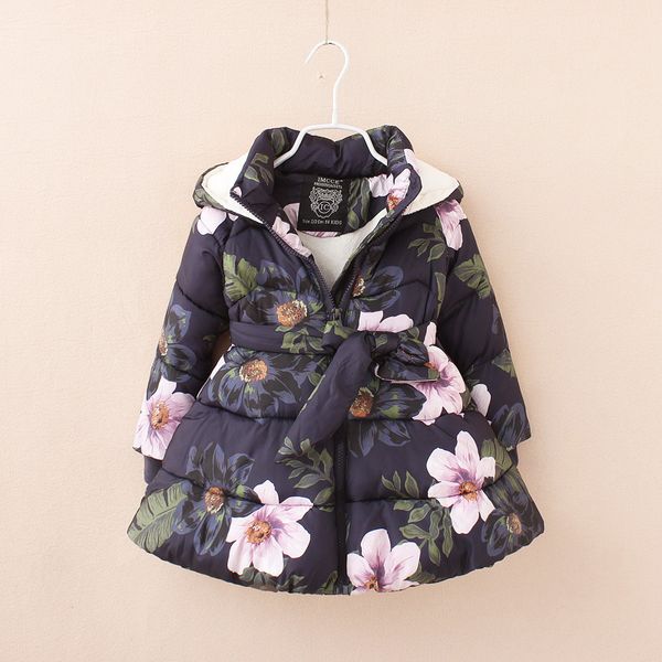 down coat girls jackets coats for girls kids jackets floral printed parka coats fleece warm children hooded thick jackets 220919, Blue;gray
down coat girls jackets coats for girls kids jackets floral printed parka coats fleece warm children hooded thick jackets 220919, Blue;gray