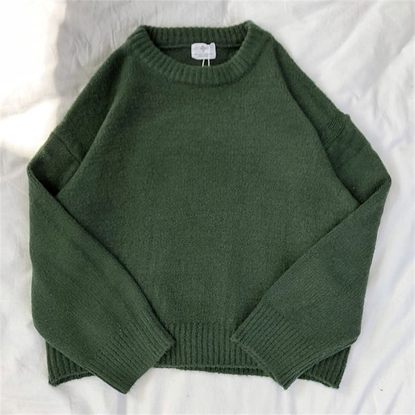 women s sweaters mooirue dark green round neck pullover sweater long sleeve warm autumn pullovers jumper 220916, White;black
women s sweaters mooirue dark green round neck pullover sweater long sleeve warm autumn pullovers jumper 220916, White;black