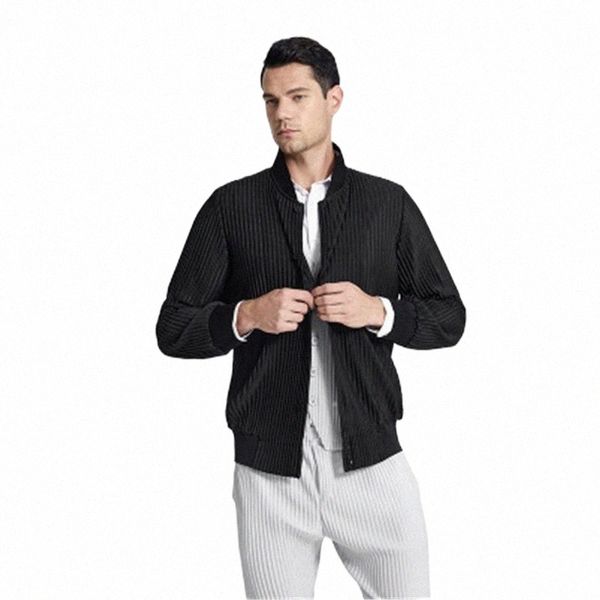 miyake pleated men's jacket 2021 summer solid color fashion comfortable loose large size casual men jackets j9k7#, Black;brown
miyake pleated men's jacket 2021 summer solid color fashion comfortable loose large size casual men jackets j9k7#, Black;brown