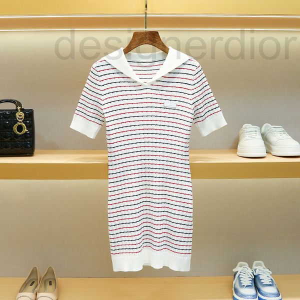casual dresses designer miu family french dress women's autumn 2022 new navy collar waist elastic stripe knit skirt, Black;gray
casual dresses designer miu family french dress women's autumn 2022 new navy collar waist elastic stripe knit skirt, Black;gray