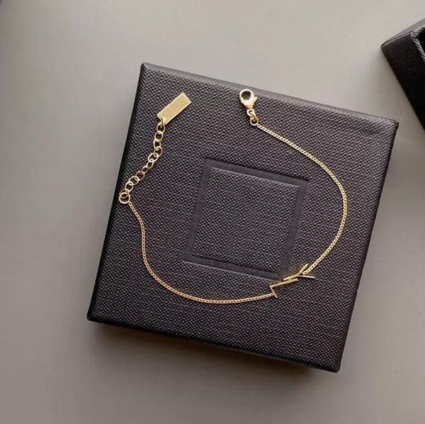 fashion gold have stamp designer bracelets chain letter bracelet bijoux brass material for women wedding engagement lovers gift jewelry, Black
fashion gold have stamp designer bracelets chain letter bracelet bijoux brass material for women wedding engagement lovers gift jewelry, Black