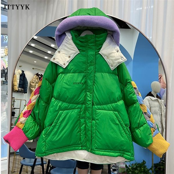 women's down parkas women clothing winter female short down jacket hooded patchwork korean fashion duck down coat short jacket parka fe, Black
women's down parkas women clothing winter female short down jacket hooded patchwork korean fashion duck down coat short jacket parka fe, Black