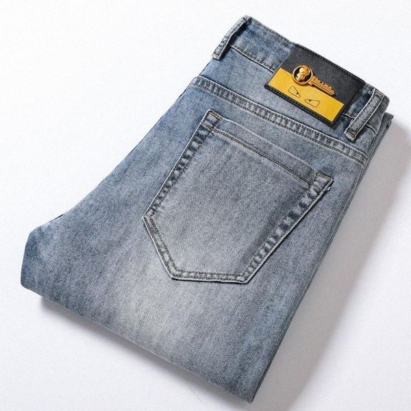 men's jeans brand fashion casual slim pants korean leggings handsome simple trend printed -dip 73oc#, Blue
men's jeans brand fashion casual slim pants korean leggings handsome simple trend printed -dip 73oc#, Blue