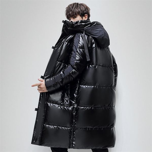 men's down parkas brand 90% white duck down jacket men fashion long style hooded thicken warm winter jacket male windproof parkas 22091, Black
men's down parkas brand 90% white duck down jacket men fashion long style hooded thicken warm winter jacket male windproof parkas 22091, Black
