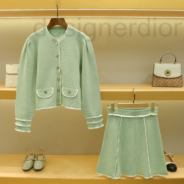 women's tracksuits designer small fragrant two piece set of s family autumn and winter 2022 embroidery wave edge knitted cardigan skirt, Gray
women's tracksuits designer small fragrant two piece set of s family autumn and winter 2022 embroidery wave edge knitted cardigan skirt, Gray