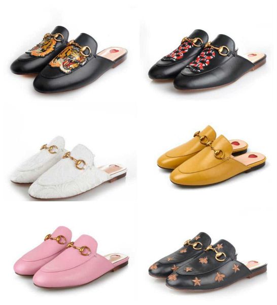 fashion new leather half slippers soft leather lazy women's shoes metal buckle beach guccie slippers, Black
fashion new leather half slippers soft leather lazy women's shoes metal buckle beach guccie slippers, Black