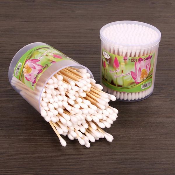 cotton swabs 150 barrels of sanitary sterile wood stick double head ball beauty makeup remover l220919
cotton swabs 150 barrels of sanitary sterile wood stick double head ball beauty makeup remover l220919