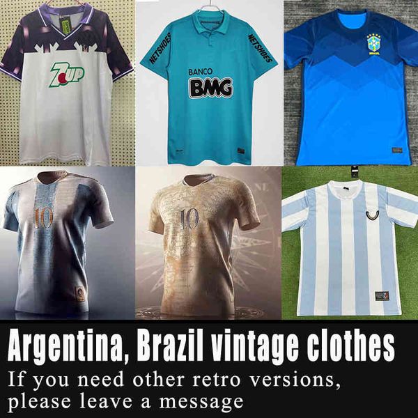 men's tracksuits retro version soccer jerseys 86 argentina brazils fans football shirt jez6, Gray
men's tracksuits retro version soccer jerseys 86 argentina brazils fans football shirt jez6, Gray