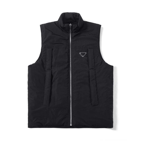men's vests ins autumn and winter new triangular cotton jacket vest windproof warm men and women's cotton vest, Black;white
men's vests ins autumn and winter new triangular cotton jacket vest windproof warm men and women's cotton vest, Black;white