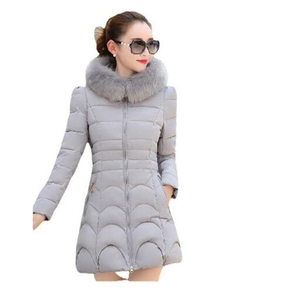 women's down parkas most fashion coat women clothing cotton girls long hooded fur collar's thick jacket women coat 220919, Black
women's down parkas most fashion coat women clothing cotton girls long hooded fur collar's thick jacket women coat 220919, Black