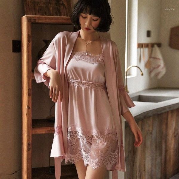 mechcitiz lace lady robe suit satin bride bridesmaid kimono bathrobe gown mini sleepwear pajamas sets intimate lingerie1 98ss#, Black;red
mechcitiz lace lady robe suit satin bride bridesmaid kimono bathrobe gown mini sleepwear pajamas sets intimate lingerie1 98ss#, Black;red