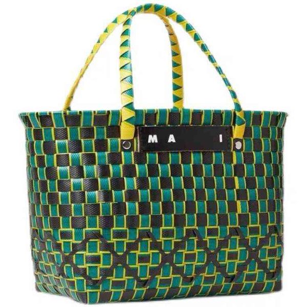 totes spring and summer 21 new niche design color matching vegetable basket plastic woven shopping bag small bucket portable women's ba
totes spring and summer 21 new niche design color matching vegetable basket plastic woven shopping bag small bucket portable women's ba