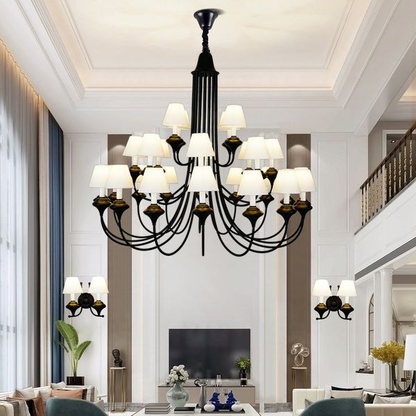 american iron art pendant lamps european duplex staircase big chandeliers villa living room hanging lights three floor bedroom dining room c
american iron art pendant lamps european duplex staircase big chandeliers villa living room hanging lights three floor bedroom dining room c