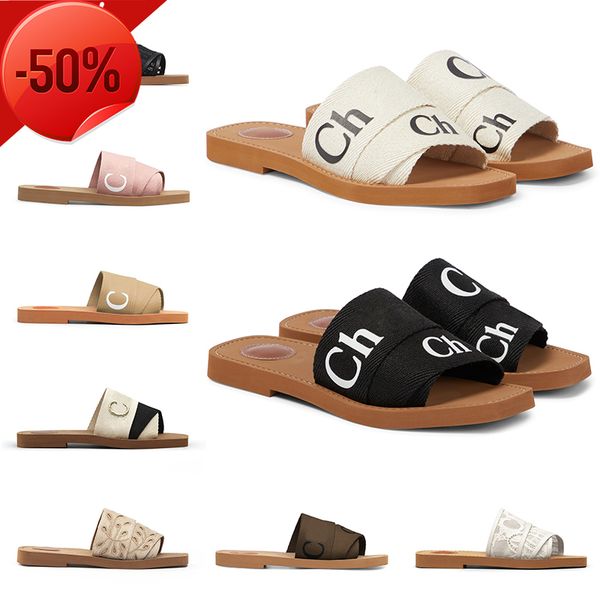 2022designer woody sandals for women mules flat slides light tan beige white black pink lace lettering fabric canvas slippers womens summer
2022designer woody sandals for women mules flat slides light tan beige white black pink lace lettering fabric canvas slippers womens summer