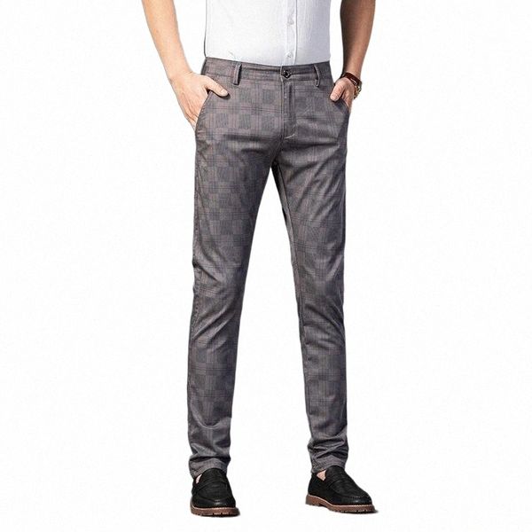 men's pants 7 colors classic plaid casual 2021 spring fashion business 97% cotton stretch straight trousers male brand p4e3#, Black
men's pants 7 colors classic plaid casual 2021 spring fashion business 97% cotton stretch straight trousers male brand p4e3#, Black