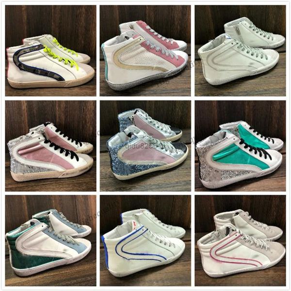 italy brand slide high shoe fashion gooses women sneakers luxury trainers sequin classic white do -old dirty men shoes263j, Black
italy brand slide high shoe fashion gooses women sneakers luxury trainers sequin classic white do -old dirty men shoes263j, Black