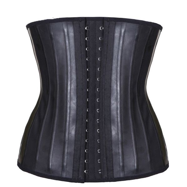 womens shapers latex waist trainer corset belly slim belt body shaper modeling strap 25 steel boned cincher gaine amincissante 220919, Black;white
womens shapers latex waist trainer corset belly slim belt body shaper modeling strap 25 steel boned cincher gaine amincissante 220919, Black;white