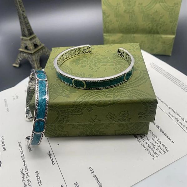 hard bracelet couples silver double sided carving designer blue luxury mens fashion bracelets women hommes bracelet d21100704hl209l, Black
hard bracelet couples silver double sided carving designer blue luxury mens fashion bracelets women hommes bracelet d21100704hl209l, Black