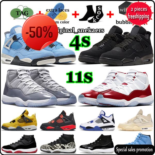 with box jumpman 4 men basketball shoes 11 mens womens sneakers 4s black cat university blue infrared cactus jack cool grey 11s bred outdoor
with box jumpman 4 men basketball shoes 11 mens womens sneakers 4s black cat university blue infrared cactus jack cool grey 11s bred outdoor