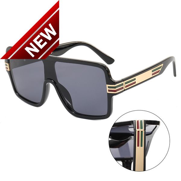 sunglasses brands men's women's 2021 new dash dot paint g family fashion integrated trend big face ins frame glass, White;black 
sunglasses brands men's women's 2021 new dash dot paint g family fashion integrated trend big face ins frame glass, White;black