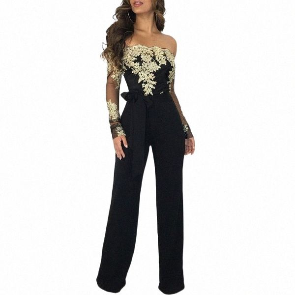 women's jumpsuits & rompers women mesh patchwork embroidery party plus size slash neck long sleeve wide leg jumpsuit elegant bodysuit o, Black;white
women's jumpsuits & rompers women mesh patchwork embroidery party plus size slash neck long sleeve wide leg jumpsuit elegant bodysuit o, Black;white