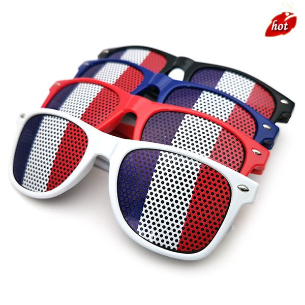sunglasses brands men's women's world cup french flag sticker sunglass eyelet gift can, White;black
sunglasses brands men's women's world cup french flag sticker sunglass eyelet gift can, White;black
