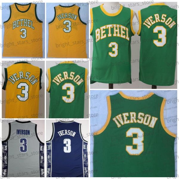 ncaa georgetown hoyas allen 3 iverson basketball jersey men bethelhigh school green yellow blue mens college basketball jerseys, Black
ncaa georgetown hoyas allen 3 iverson basketball jersey men bethelhigh school green yellow blue mens college basketball jerseys, Black