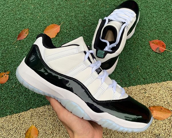 jumpman 11 low easter basketball shoes emerald white real carbon fiber 11s trainer sports stylist fashion sneakers come
jumpman 11 low easter basketball shoes emerald white real carbon fiber 11s trainer sports stylist fashion sneakers come