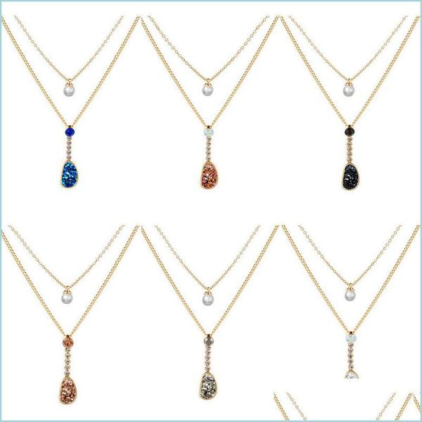 pendant necklaces pendant necklaces vintage crystal habit for women fashion mti layered double layer charm necklace statement 2021 je dhqok, Silver
pendant necklaces pendant necklaces vintage crystal habit for women fashion mti layered double layer charm necklace statement 2021 je dhqok, Silver
