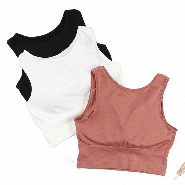 women tank crop seamless wire bra beautiful back gym exercisecomfortable underwear camisole u8di#, Black;white
women tank crop seamless wire bra beautiful back gym exercisecomfortable underwear camisole u8di#, Black;white