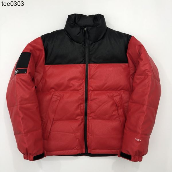 ins star lu han's same autumn and winter co branded leather color matching stand collar jacket down jacket, Black
ins star lu han's same autumn and winter co branded leather color matching stand collar jacket down jacket, Black